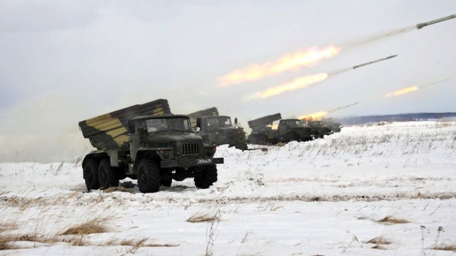 МК: Расчеты РСЗО БМ-21 "Град" поддержали огнем атаку ВС РФ на сватовском направлении