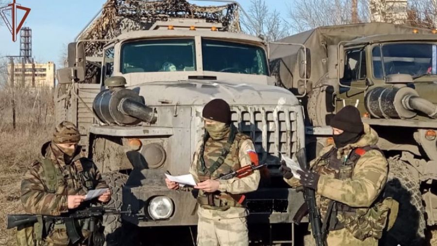 РВ: Бойцы Росгвардии уничтожили тайник со взрывчаткой в Запорожской области