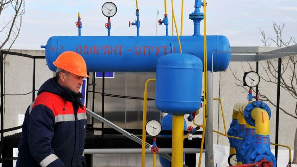 Транзит газа через Украину снизился до минимальных за четыре года значений