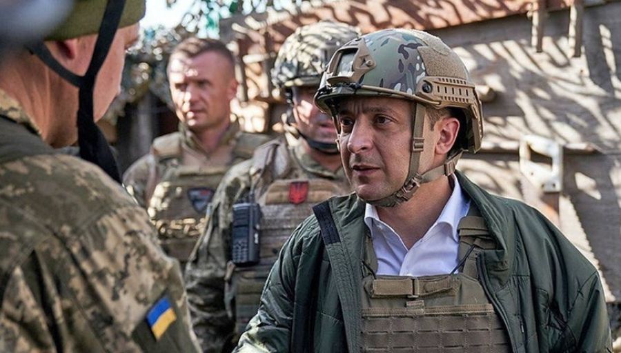 РИА Новости: Владимир Зеленский посетил передовые позиции ВСУ в Днепропетровской области