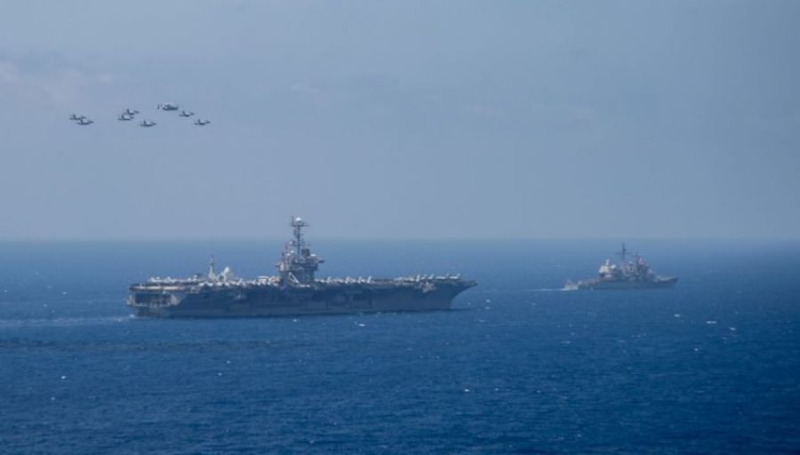 ВМС США обдумывают возможность восстановления упавшего в Средиземное море истребителя F/A-18 Super Hornet