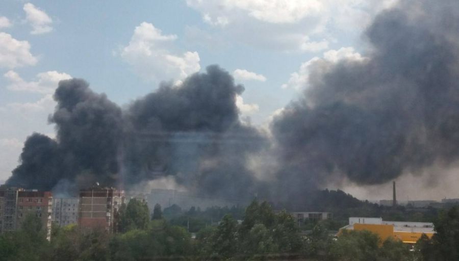 РВ: Донецк под огнём натовской артиллерии, Макеевка горит после обстрела ВСУ