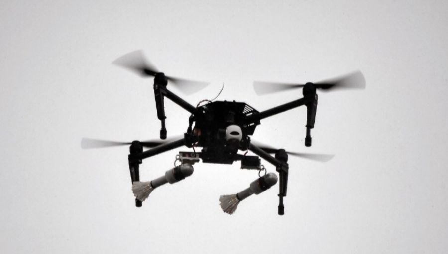 Вражеский дрон атаковал территорию РФ