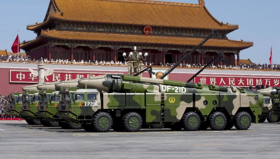 Китай развернул 18 гиперзвуковых комплексов DF-21 для удара по авианосной группе ВМС США
