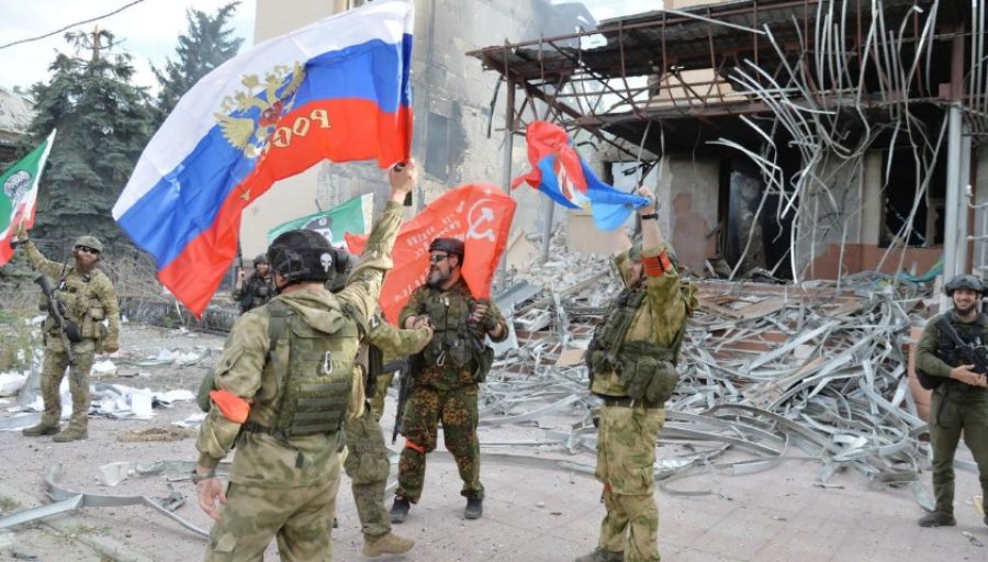 Бойцы группировки «О» ВС РФ показали освобожденные населенные пункты ЛНР