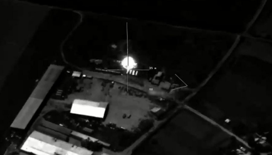 МО РФ: опубликованы кадры уничтожения американских РСЗО HIMARS на Украине