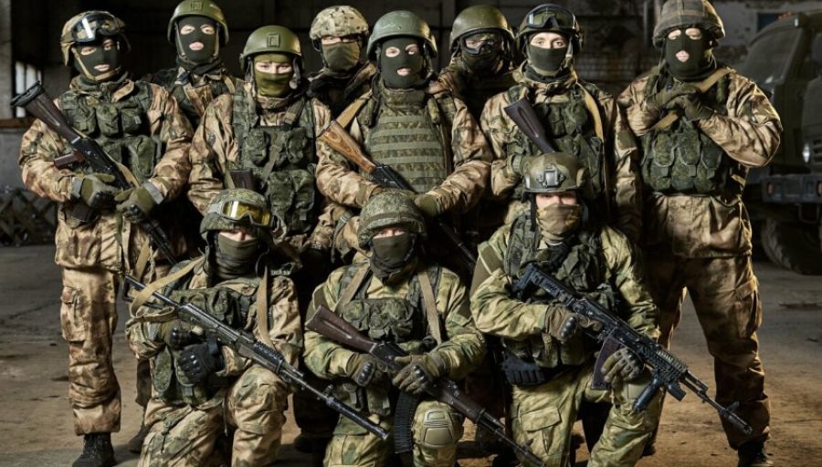 Опубликовано видео, как спецназ "Отважных" едет громить остатки боевиков ВСУ в Лисичанске