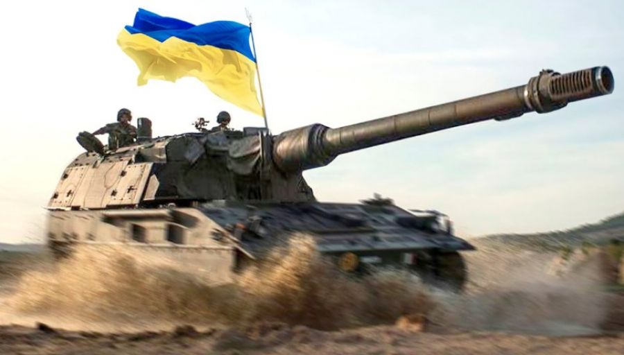 РВ: Украинские боевики показали, как обстреливают Донбасс из немецкой САУ PzH 2000