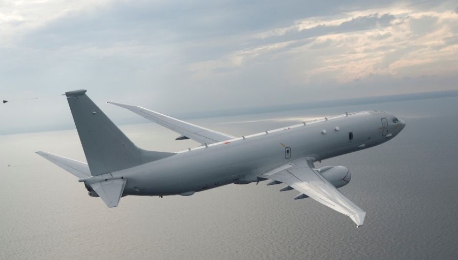 В районе острова Змеиный заметили самолет Boeing P-8A Poseidon ВВС США