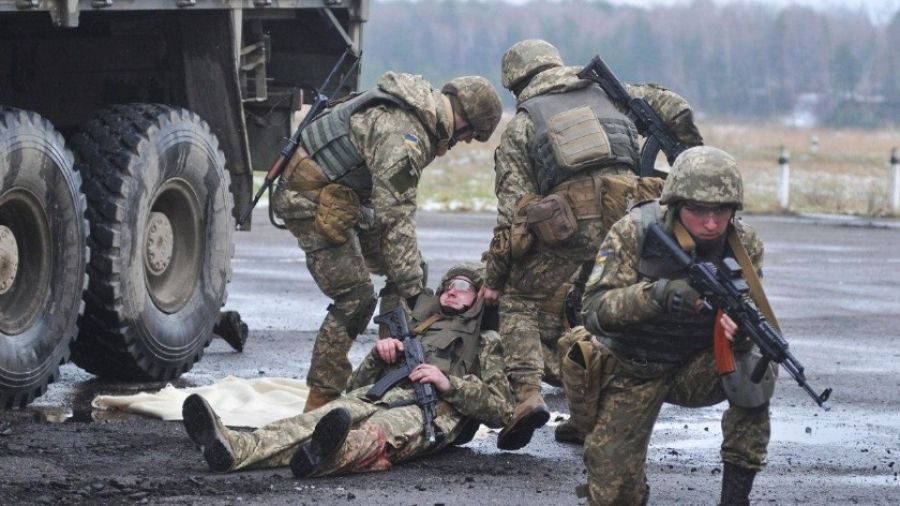 TopWar: Штурм отрядами ВДВ ВС России укрепрайона ВСУ в районе Кременной попал в кадр