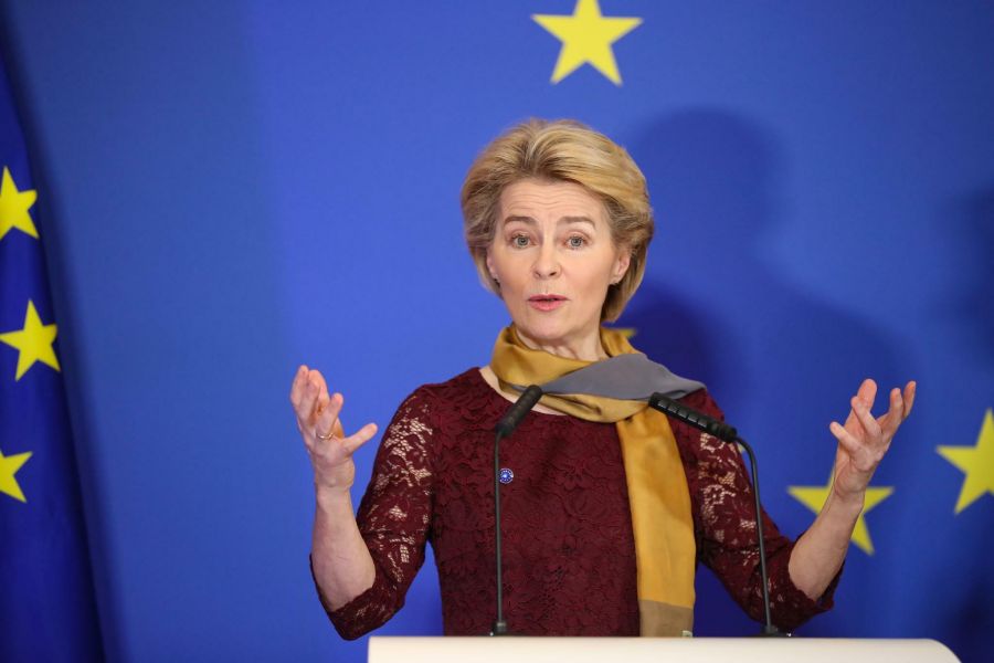 Урсула фон дер Ляйен поблагодарила Антонио Коста за помощь в восстановлении экономики