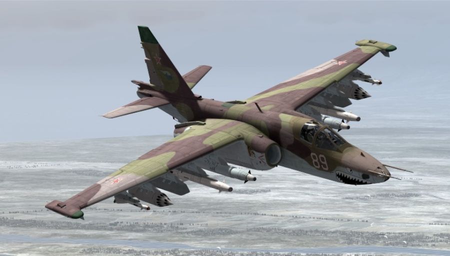 Летчик сбитого штурмовика Су-25 оказался иностранным наемником из ЧВК