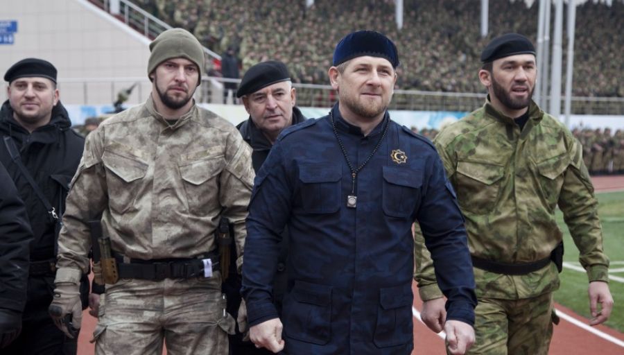 Глава Чечни Кадыров проводил в Донбасс очередной отряд добровольцев