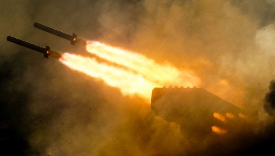 ТОС-1А «Солнцепёк» из ВС РФ выжигает позиции ВСУ под Лисичанском не менее 10 ударами