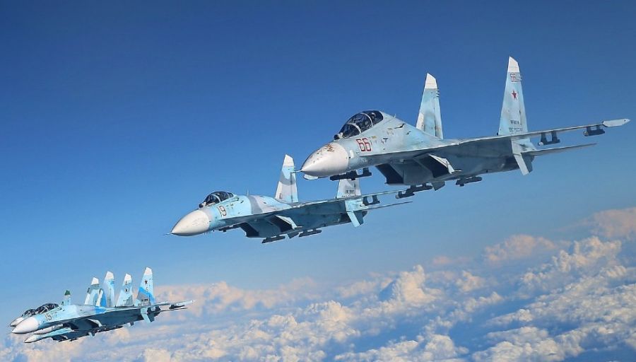 Истребители ВКС из России подняты над побережьем Сирии после появления самолетов Израиля