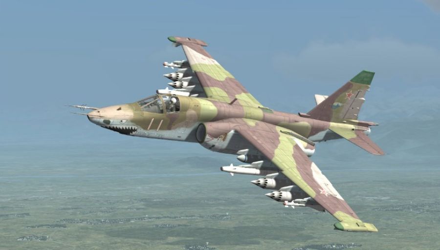 В Запорожье сбит штурмовик Су-25, судьба пилота неизвестна