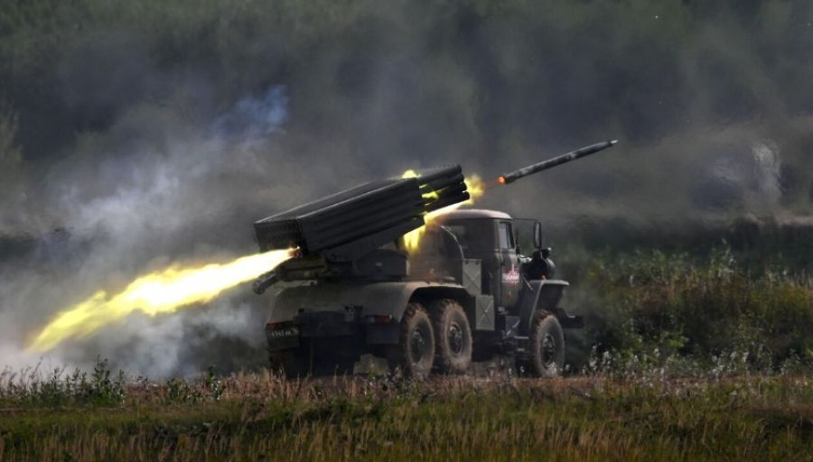 Военнослужащие России и ДНР уничтожили три украинские установки  РСЗО БМ-21 "Град"