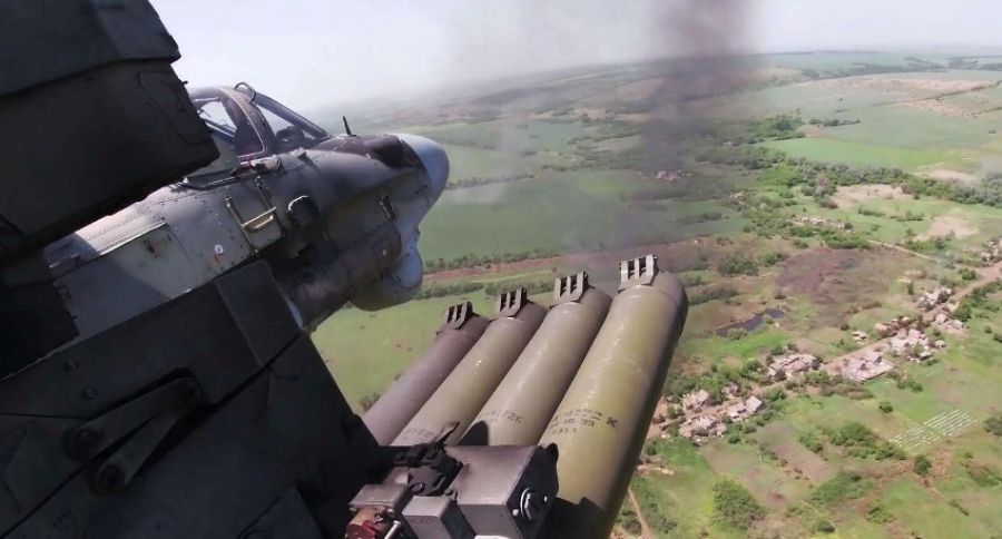 Россия нанесла удары по опорным пунктам ВСУ