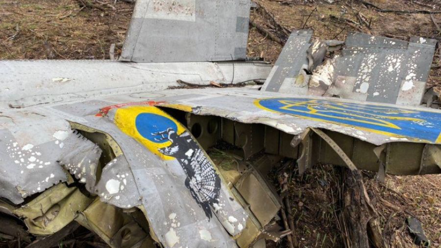 «РВ» показала кадры воздушного боя и уничтожение истребителем Су-35 ВКС РФ самолета ВСУ