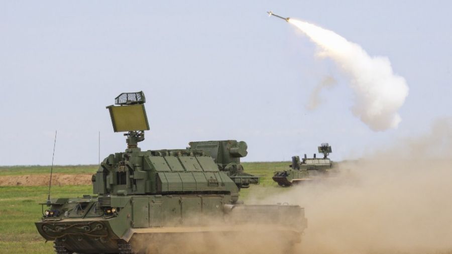 Минобороны РФ продемонстрировало работу ЗРК «Тор-М2У» и «Бук-М3» в зоне спецоперации