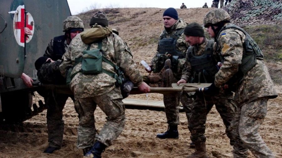 В подконтрольном Украине Запорожье все больницы заполнены ранеными солдатами ВС Украины