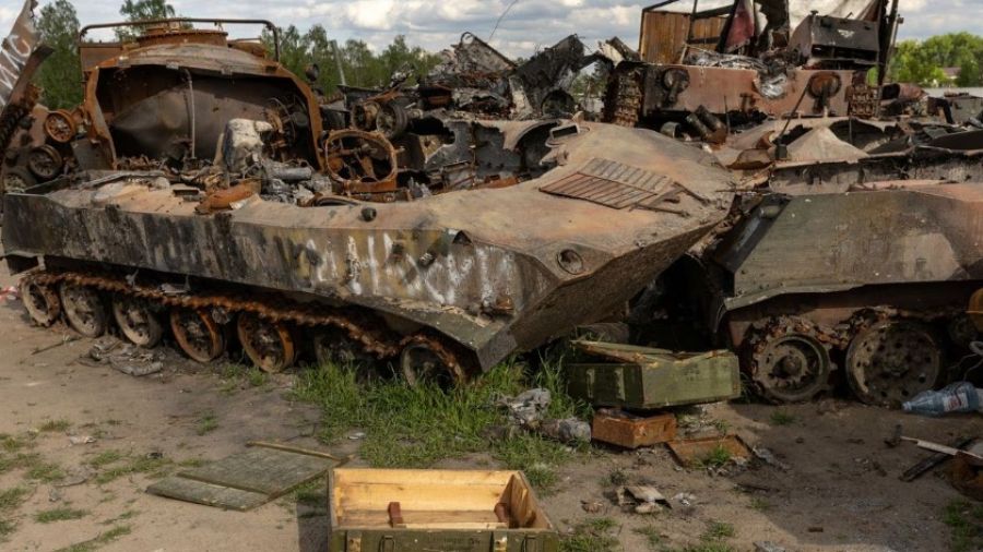 РВ: ВС РФ показали кадры уничтожения танков Leopard на Запорожском направлении