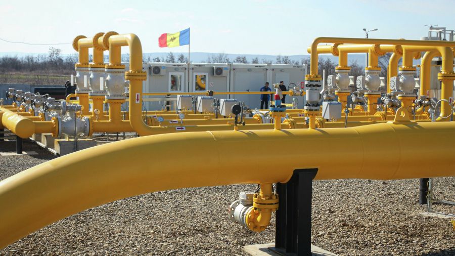 Потребление российского газа Молдавией сократилось на 26,2% в феврале 2022 года