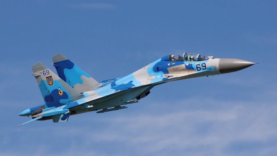 РВ: во время атаки дронов-камикадзе минувшей ночью был сбит истребитель Су-27 ВВС Украины