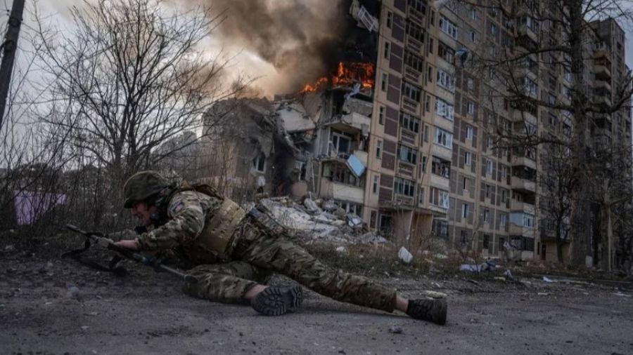 Пулеметчики ЧВК «Вагнер» блокируют перемещения украинских военнослужащих на юге Артемовска