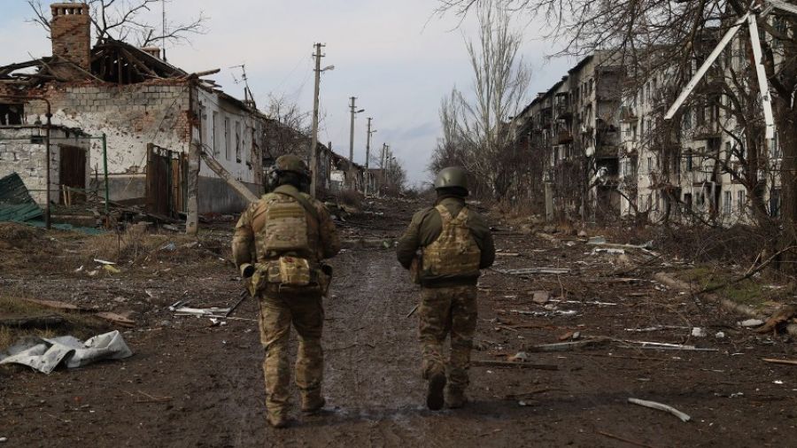 Появились первые кадры из Зализнянского, освобожденного бойцами ЧВК "Вагнер"
