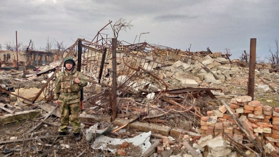 В Марьинке ДНР, откуда ВС РФ выбивают боевиков ВСУ, не осталось ни одного целого здания