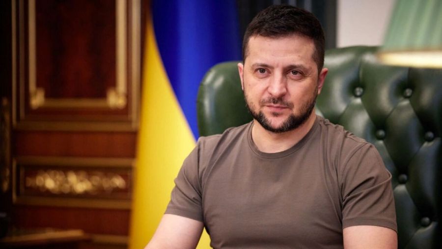 Зеленский посетил позиции украинских военных в Запорожской области