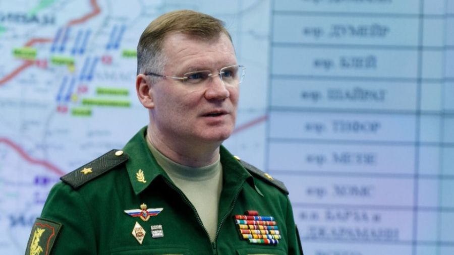 В МО РФ проинформировали, что истребители ВКС РФ сбили в Харьковской области Су-24