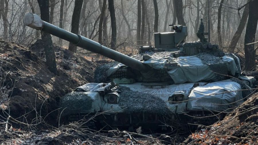 Танкисты ВС России уничтожают укрепрайоны боевиков ВС Украины под Угледаром