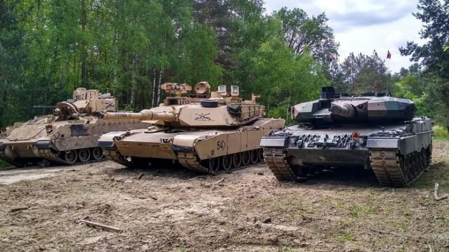 На Житомирщине обнаружен полигон, где разместили прибывшую на Украину западную технику