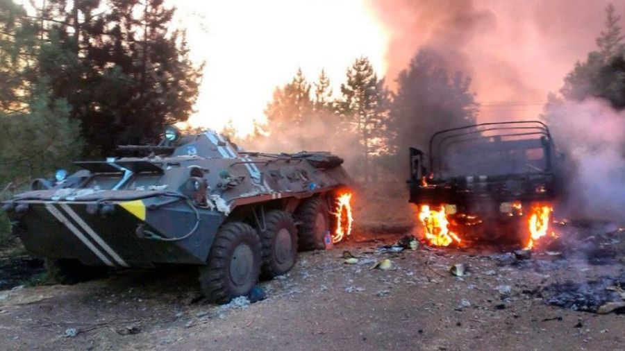 RusVesna: ВСУшники показали путь, усеянный уничтоженной огнём российских войск техникой