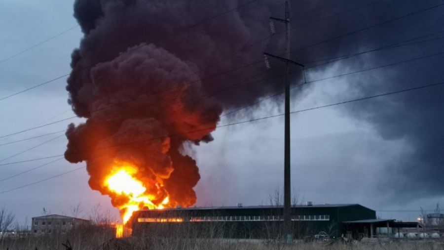 Губернатор Гладков сообщил о пожаре после удара ВСУ по Белгородской области