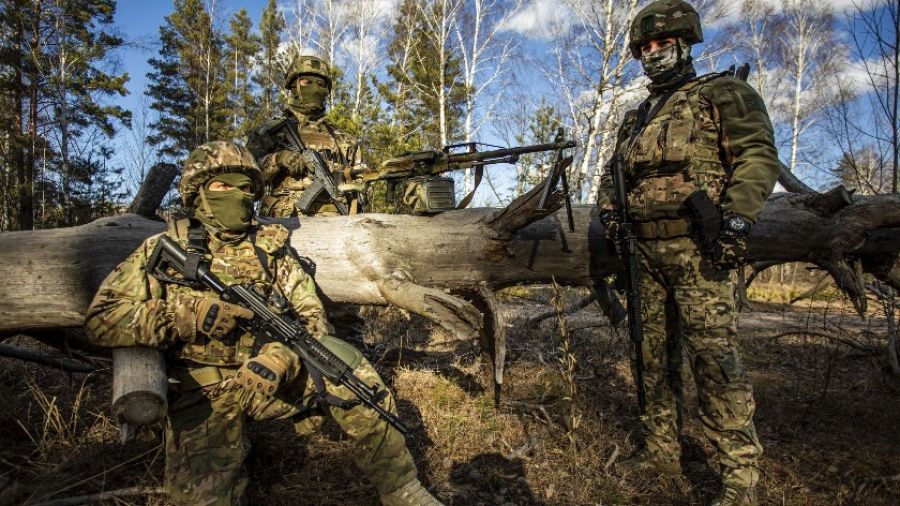 "РВ" показала боевые кадры разведки ВС РФ выследивших боевиков ВСУ, атаковавших Россию