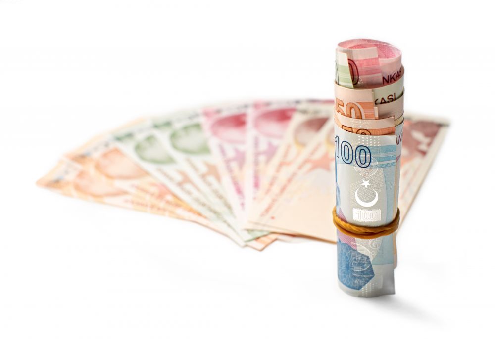Курс турецкой лиры к доллару снизился на 17%