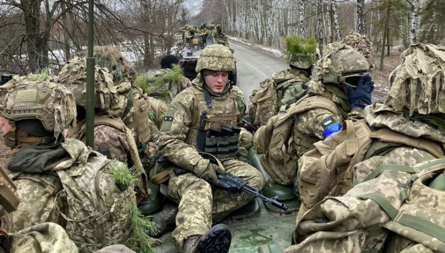 В Сети появилась видеозапись боя ВС РФ с иностранными наемниками на Украине