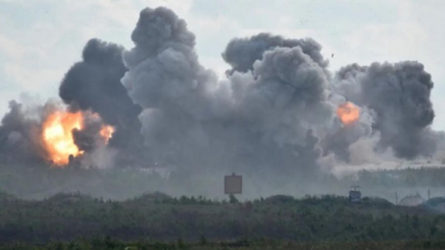 RusVesna: на территории Днепропетровской области гремят мощнейшие взрывы