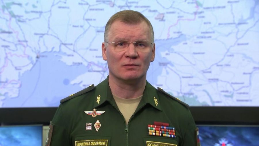 Конашенков: ВС РФ за сутки ударили по 45 районам базирования ВСУ и семи складам с оружием