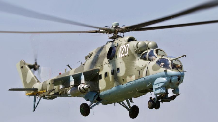 Avia.pro: на Украине замечены польские боевые вертолёты Ми-24