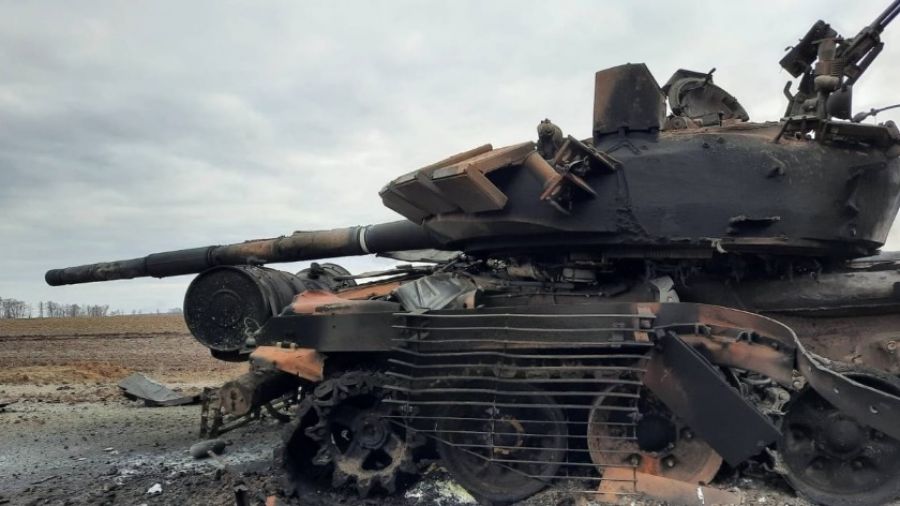 РВ: "Дорога смерти" под Артемовском пополняется грудами уничтоженной боевой техники ВСУ