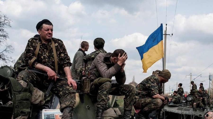 РВ: украинский военнослужащий записал паническое видео из Артемовска