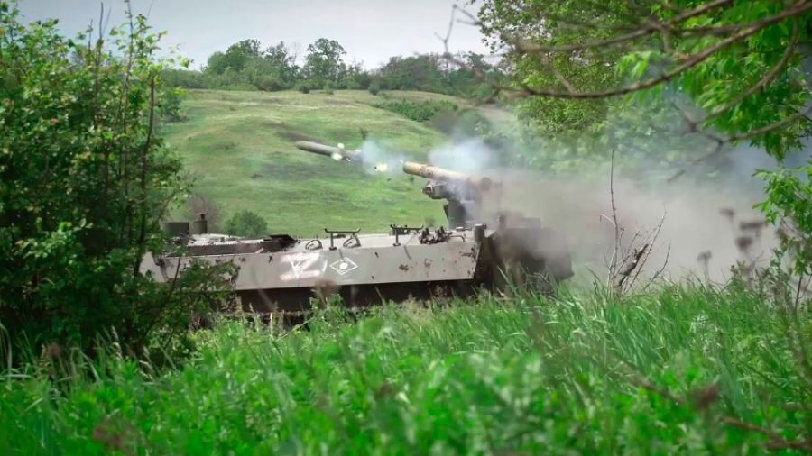 МО России проинформировало о работе ПТРК «Штурм‑С» в зоне спецоперации ВС РФ на Украине