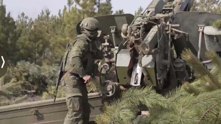 Минобороны опубликовало видео боевой работы расчетов гаубиц «Мста-Б» в зоне СВО