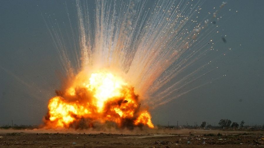 TopWar показал кадры уничтожения позиций ВСУ высокоточными боеприпасами "Краснополь" ВС РФ