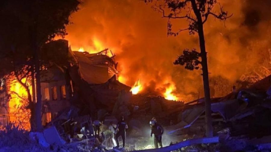 RusVesna: Сильный взрыв в Бердянске, возможен удар британской ракетой Storm Shadow