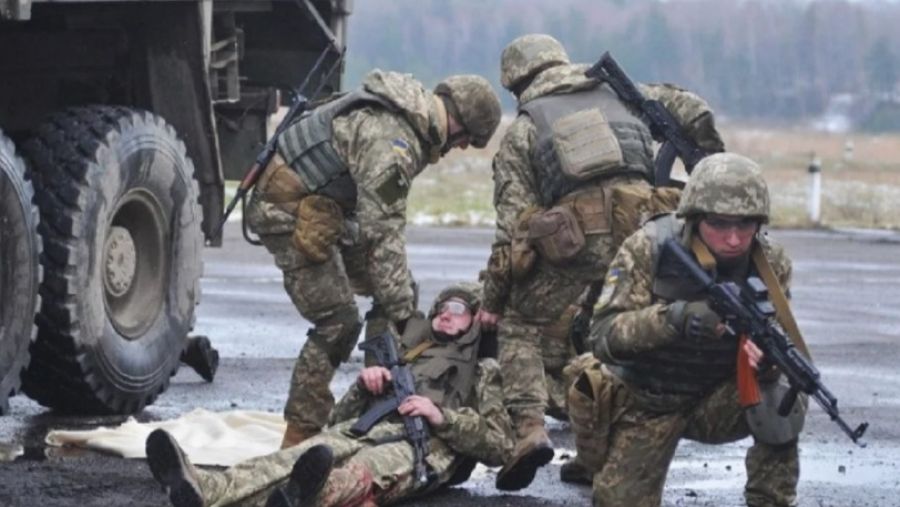 RV: Проходит тяжелейший встречный бой в Бахмуте с ВС Украины из-за потери флангов и высот